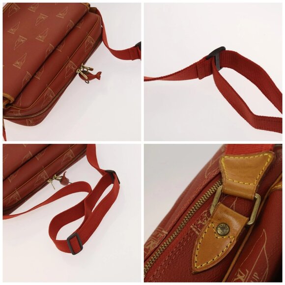 LOUIS VUITTON LOUIS VUITTON Cup Calvi Bag Red Aboganie M80028 LV Auth 125072 - Picture 16 of 16